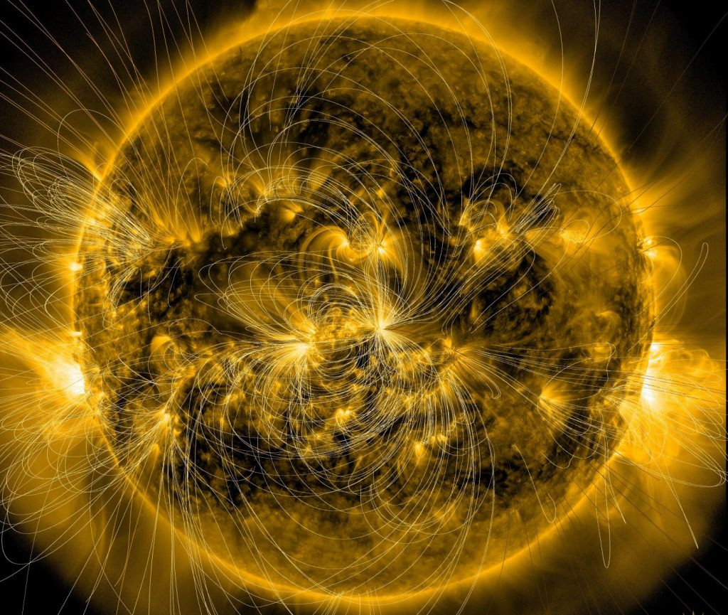 This image of the sun from Jan. 7, 2014