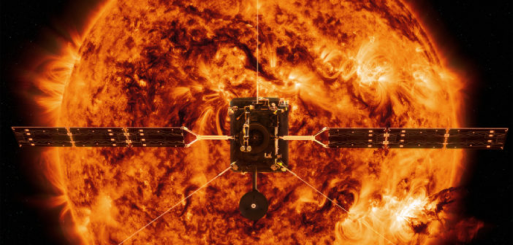 Rappresentazione artistica del Solar Orbiter