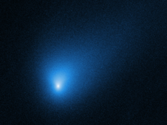 Cometa 2I/Borisov ripresa dalllo Hubble Space Telescope il 16 ottobre 2019