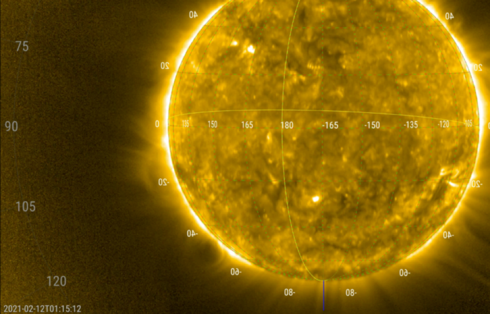 Prima espulsione di massa coronale ripresa da EUI di Solar Orbiter