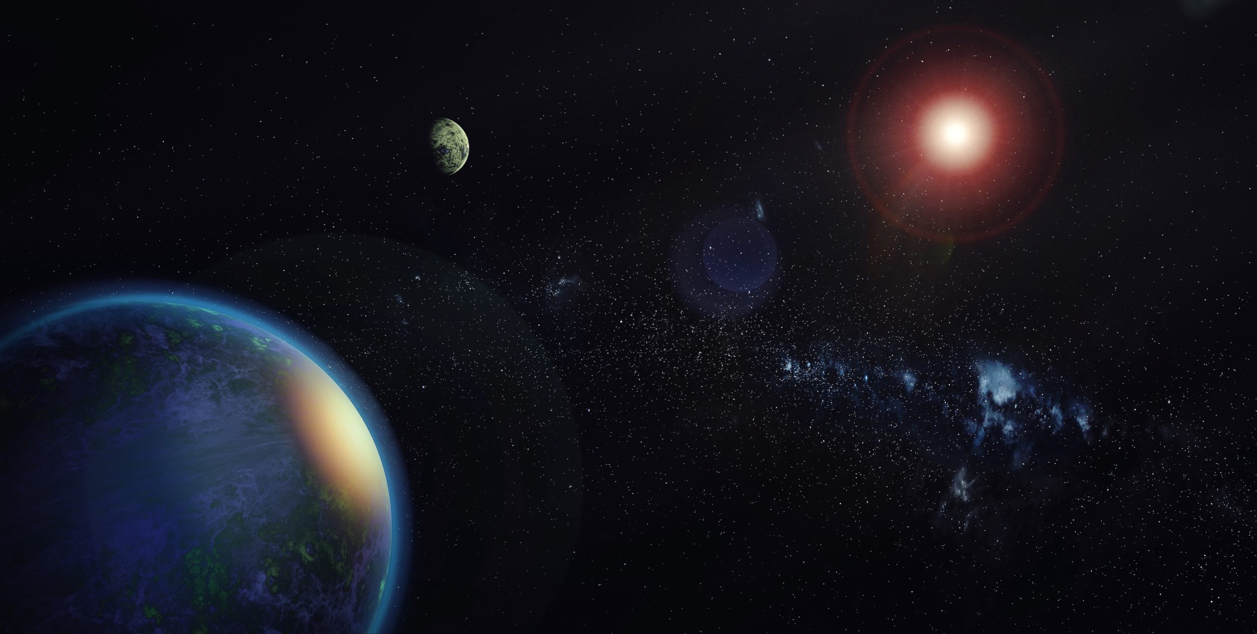 immagine artistica esopianeti terrestri