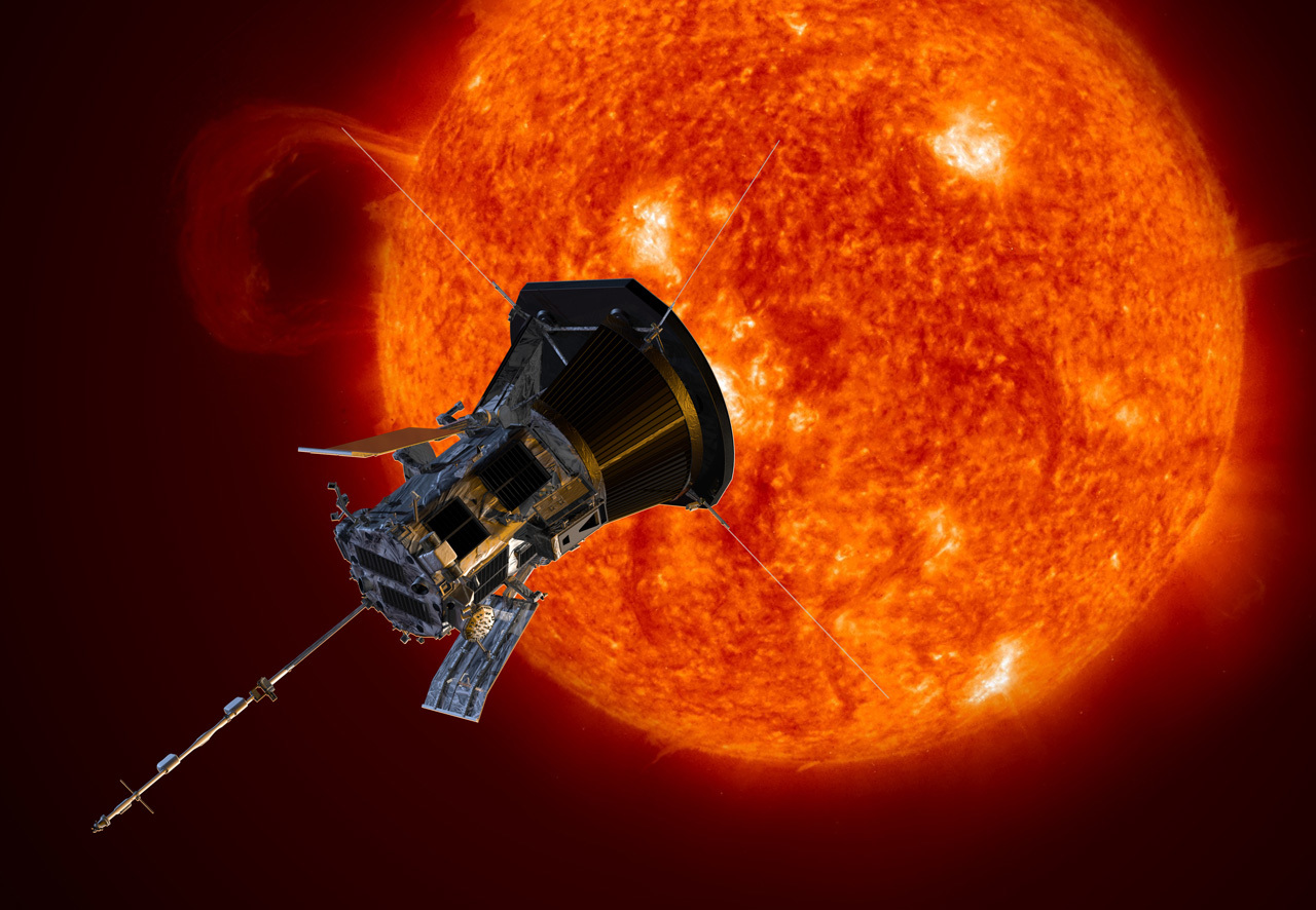 impressione artistica: Parker Solar Probe