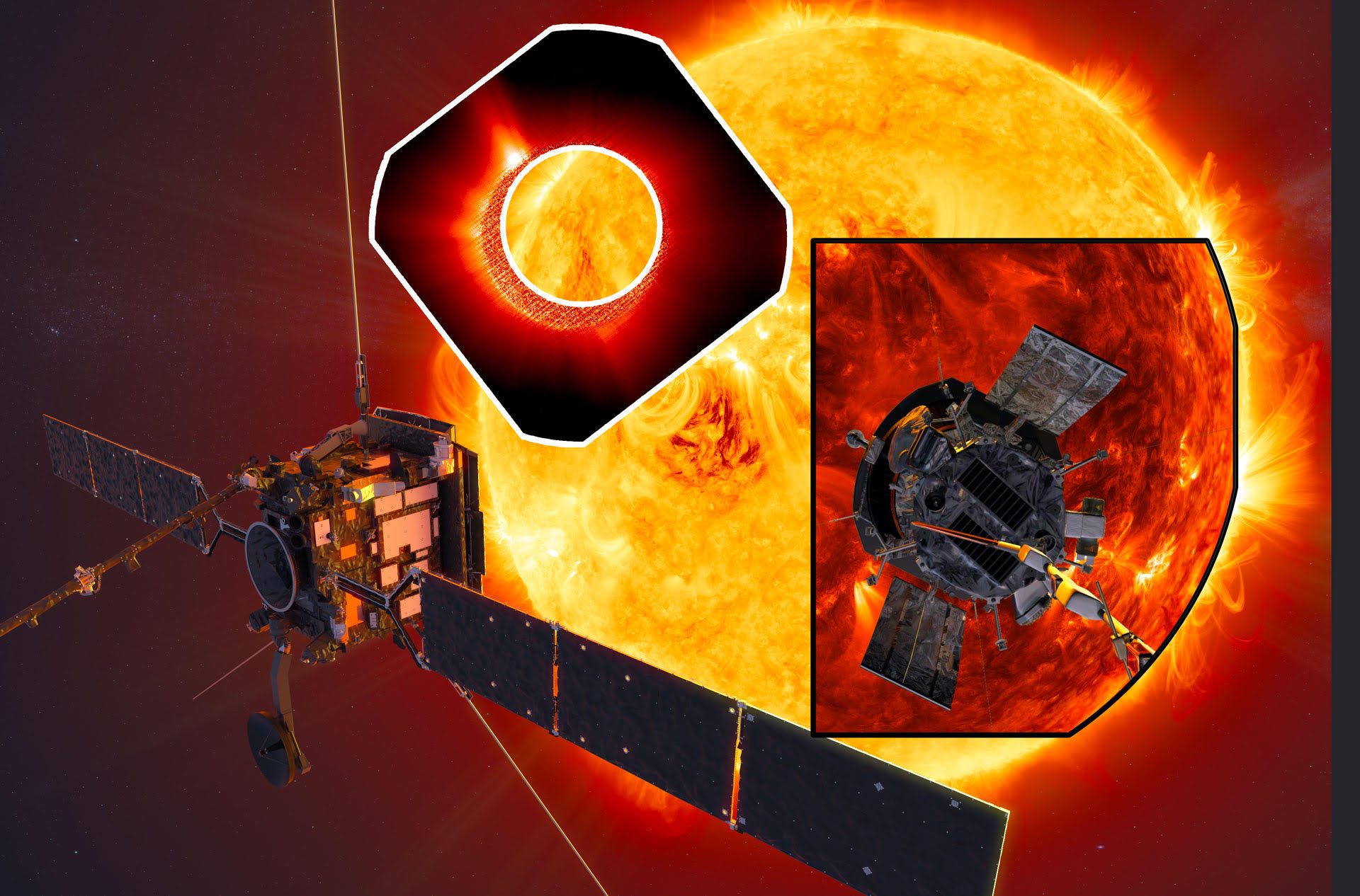 Artistic impression of Solar Orbiter