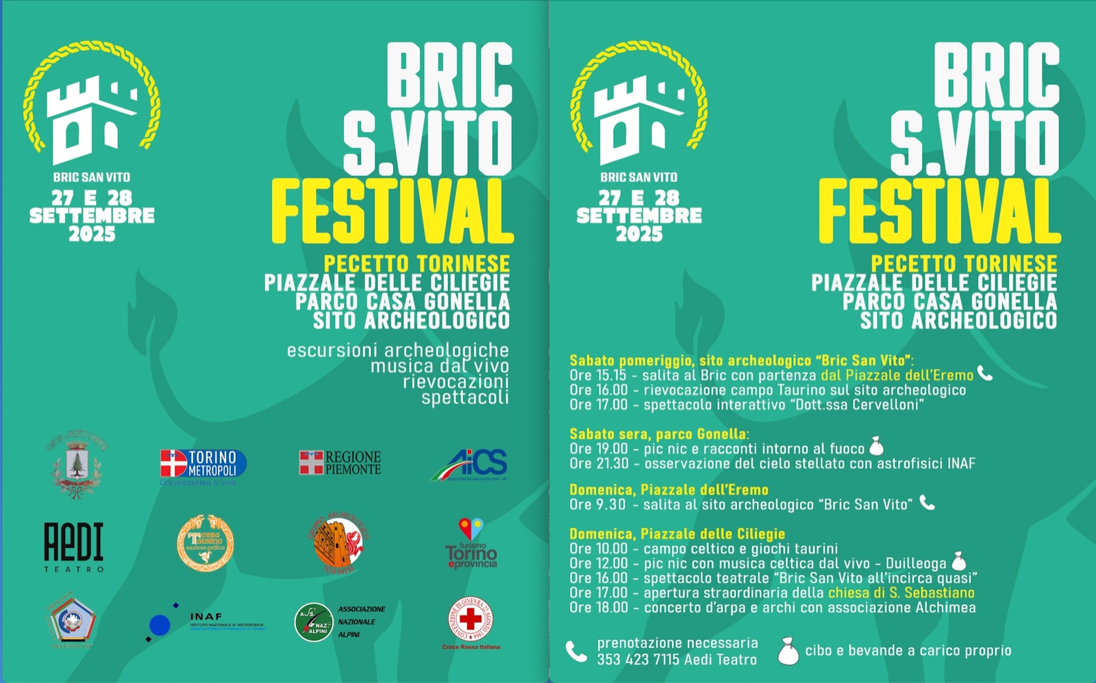 250927.BricSanVito.Pecetto Locandina festivall bric san vito - pecetto (to)