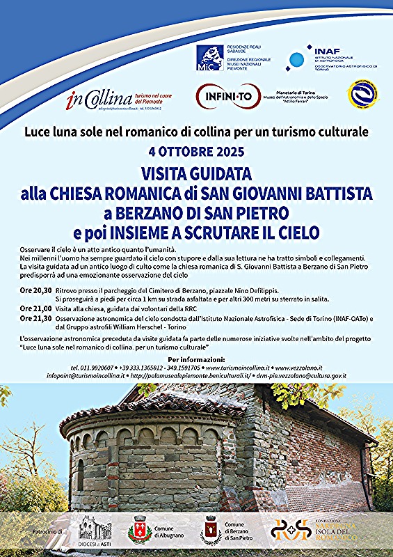 Chiesa romanica di Berzano San Pietro (AT)