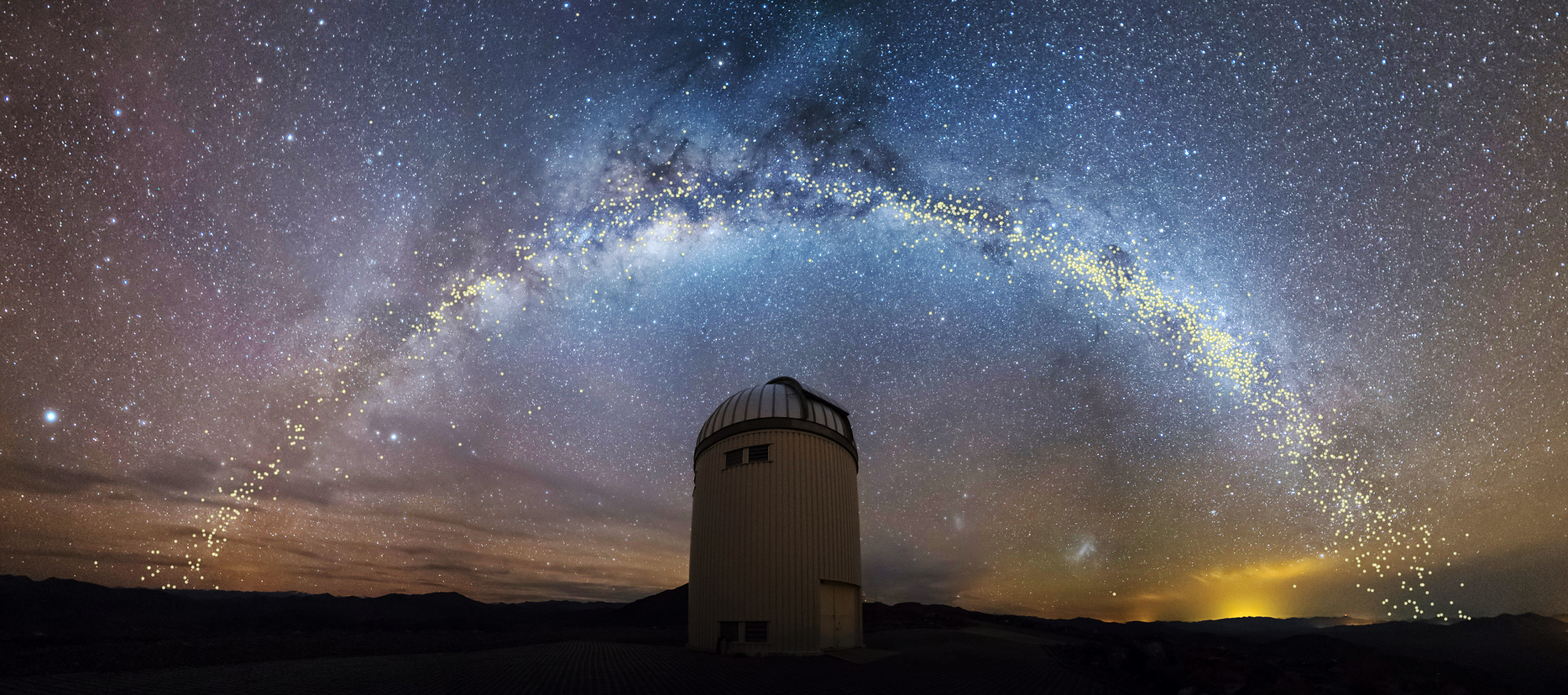 Astronomic observatory of the University of Warsaw - artistic jimpression. Credits: University of Warsaw