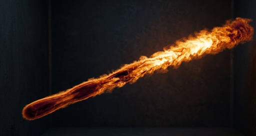 Artistic impression of relativistic jet